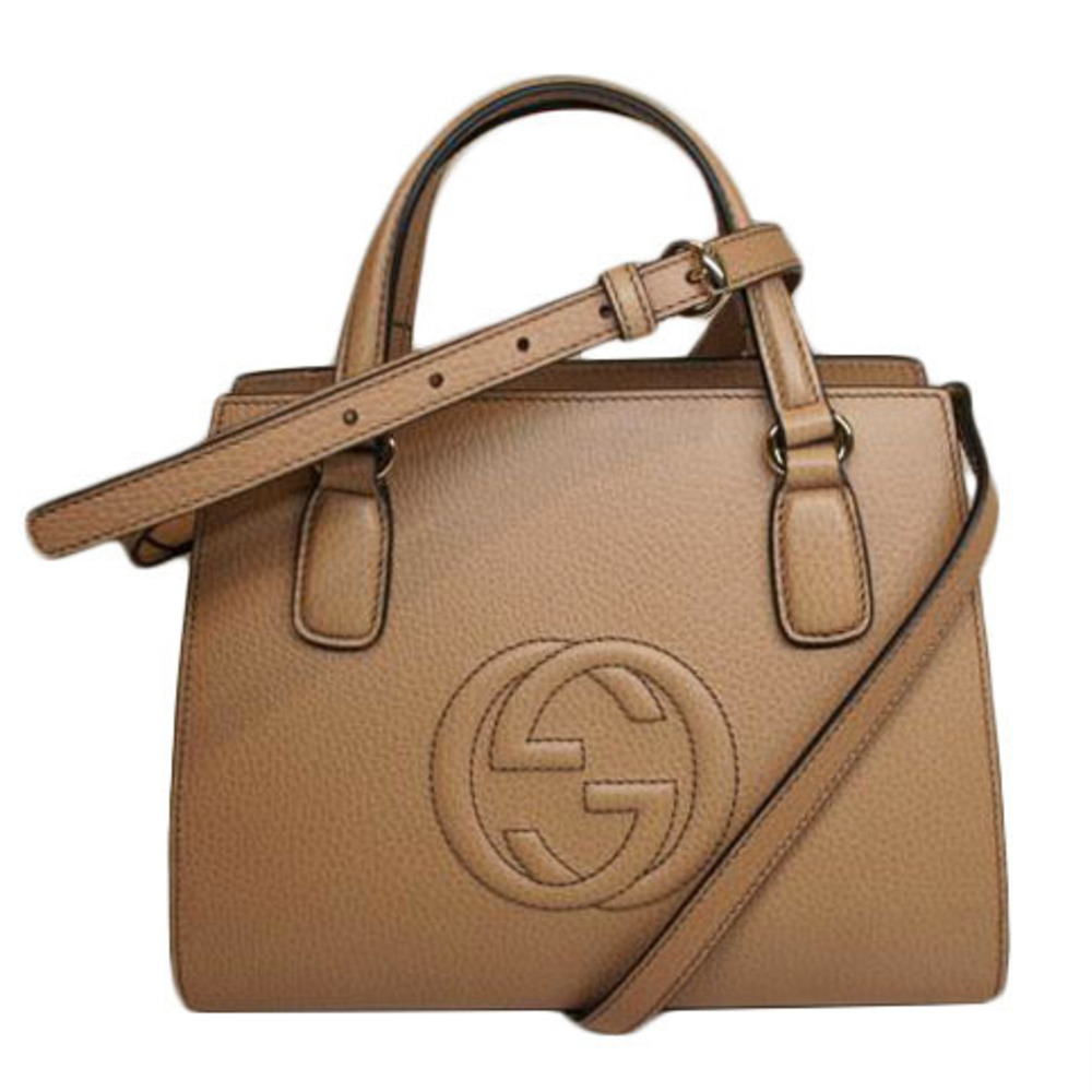 Gucci Interlocking Shoulder Bag Red - image 1